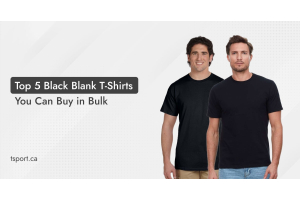 Top 5 Black Blank T-Shirts  You Can Buy in Bulk