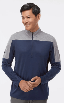 Adidas A552 - Lightweight Quarter-Zip Pullover
