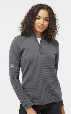 Adidas A589 - Women's Spacer Quarter-Zip Pullover