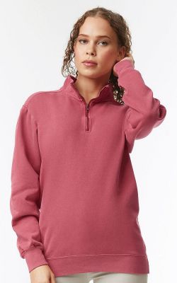 Comfort Colors 1580 - Garment-Dyed Quarter Zip Sweatshirt