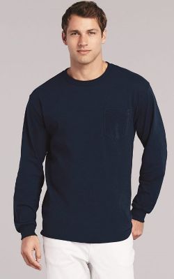 Gildan 2410 - Long Sleeve Pocket T-Shirt (G241)