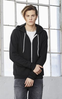 Bella+Canvas 3739 - Unisex Sponge Fleece Full-Zip Hoodie