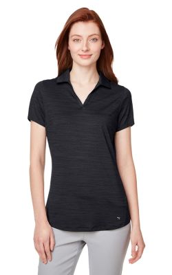 Puma Golf  597695  -  Ladies' Cloudspun Free V-Neck Polo