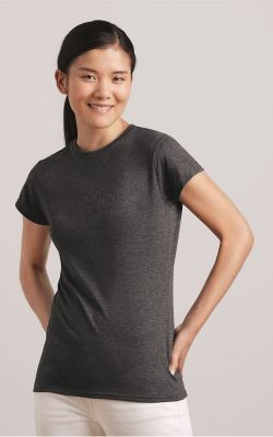 Gildan 64000L - Ladies Fitted Cotton Preshrunk Jersey (G640L)
