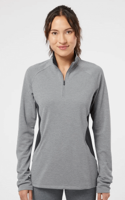 Adidas A281 - Women's Lightweight Quarter-Zip Pullover