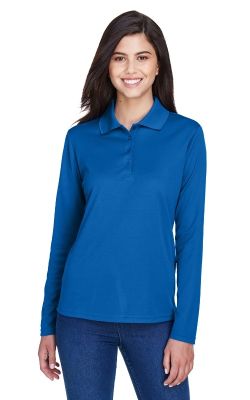 Core 365 78192 - Ladies' Pinnacle Performance Long-Sleeve Piqu Polo
