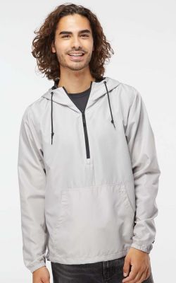 Independent Trading Co. EXP54LWP - Unisex Lightweight Quarter-Zip Windbreaker Pullover Jacket
