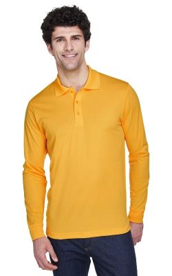 Core 365 88192 - Men's Pinnacle Performance Long-Sleeve Piqu Polo