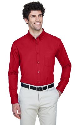Core 365 88193 - Men's Operate Long-Sleeve TwillShirt
