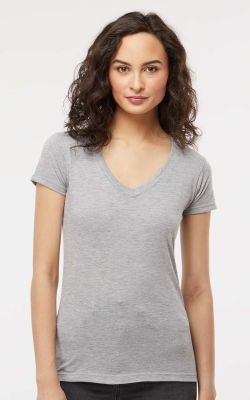 M&O 3540VL - Ladies Blend V-Neck Tee