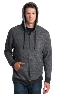 Next Level Adult Denim Fleece Full-Zip Hoody