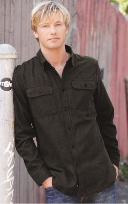 Burnside 8200- Men's Solid Flannel Shirt
