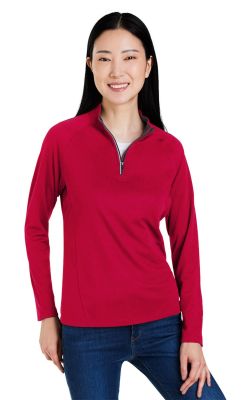 Core365  CE418W  -  Ladies' Origin Performance Pique Quarter-Zip