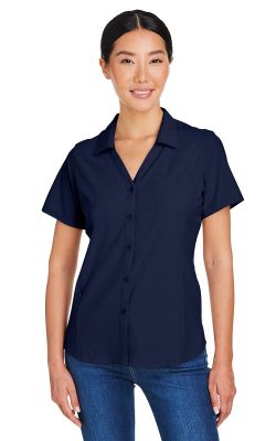 Core365 CE510W - Ladies' Ultra UVP Marina Shirt