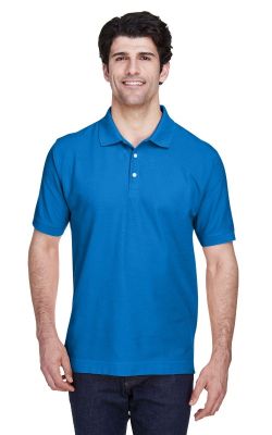 Devon & Jones  D100T  -  Men's Tall Pima Piqu Short-Sleeve Polo