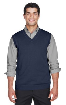 Devon & Jones  D477  -  Adult V-Neck Vest