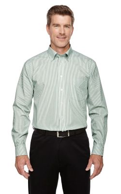Devon & Jones  D645  -  Men's Crown Woven Collection Banker Stripe