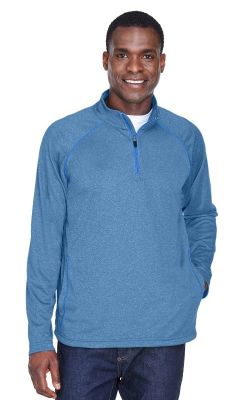Devon & Jones  DG440  -  Men's Stretch Tech-Shell Compass Quarter-Zip