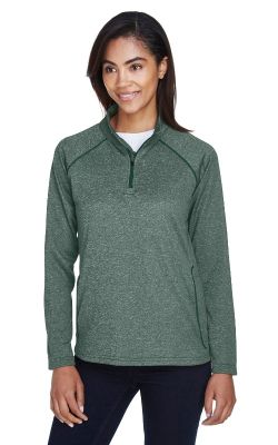 Devon & Jones  DG440W  -  Ladies' Stretch Tech-Shell Compass Quarter-Zip