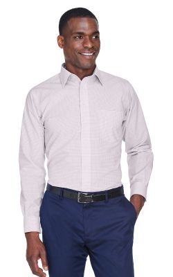 Devon & Jones  DG510  -  Men's Crown Woven Collection MicroTattersall