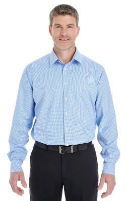 Devon & Jones  DG532  -  Men's Crown Woven Collection RoyalDobby Shirt