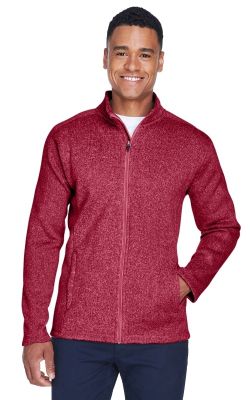 Devon & Jones DG793 - Men's Bristol Full-Zip Sweater Fleece Jacket
