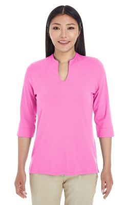 Devon & Jones  DP188W  -  Ladies' Perfect Fit Tailored Open Neckline Top