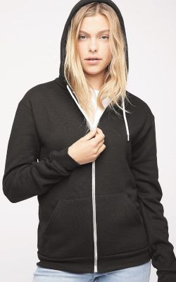 American Apparel Unisex Flex Fleece Zip Hoodie