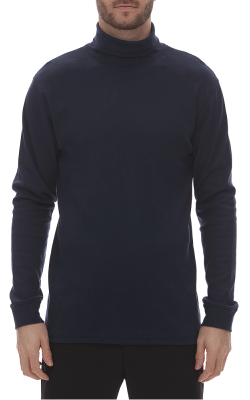 KingFashion KF4900 Long Sleeve Turtleneck Interlock T-Shirt