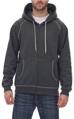 KingFashion KP8017 Extra Heavy Full Zip Hooded Jacket