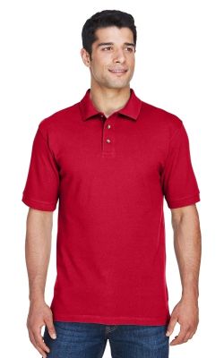 Harriton  M200T  -  Men's Tall 6 oz. Ringspun Cotton Piqu Short-Sleeve Polo