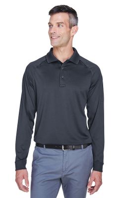 Harriton  M211L  -  Men's Advantage Snag Protection Plus Long-Sleeve Tactical Polo