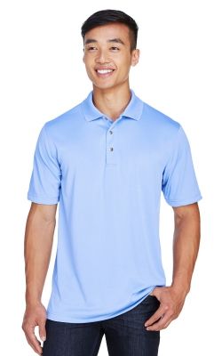 Harriton  M345  -  Men's Advantage Snag Protection Plus IL Snap Placket Polo