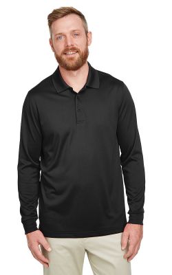 Harriton  M348L  -  Men's Advantage Snag Protection Plus IL Long Sleeve Polo
