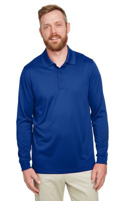 Harriton  M348LT  -  Men's Tall Advantage Long Sleeve Snag Protection Plus IL Polo