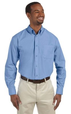 Harriton M510 - Men's 3.1 oz. Essential Poplin
