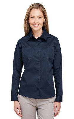 Harriton  M585LW  -  Ladies' Advantage IL Long-Sleeve Workshirt