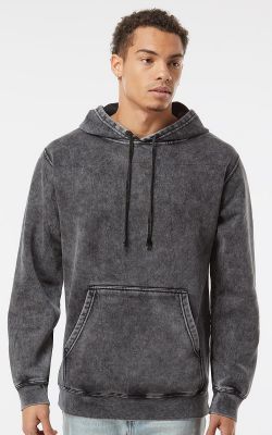 Independent Trading Co. PRM4500MW - Unisex Midweight Mineral Wash Hooded Sweatshirt
