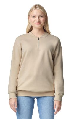 Gildan  SF008  -  Unisex Softstyle Midweight Fleece Quarter-Zip Sweatshirt