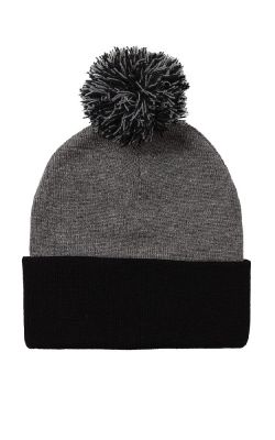 Sportsman SP15 Acrylic 12" Pom Pom Knit Toque
