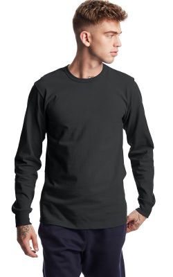 Champion  T453  -  Unisex Heritage Long-Sleeve T-Shirt