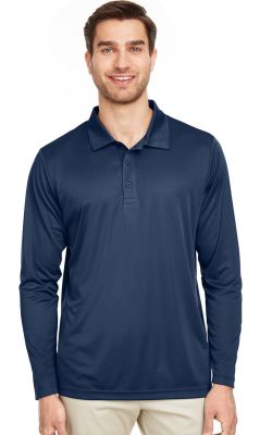 Team 365  TT51L  -  Men's Zone Performance Long Sleeve Polo