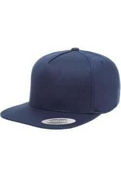 Yupoong YU6007 Five-panel Flat-Bill Cap
