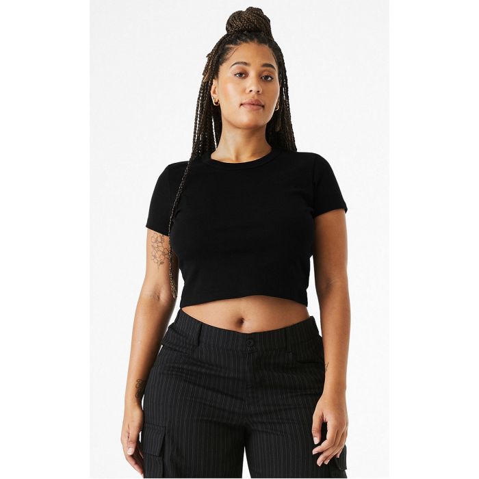 Bella + Canvas 1010BE - Ladies' Micro Ribbed Baby Tee main product photo
