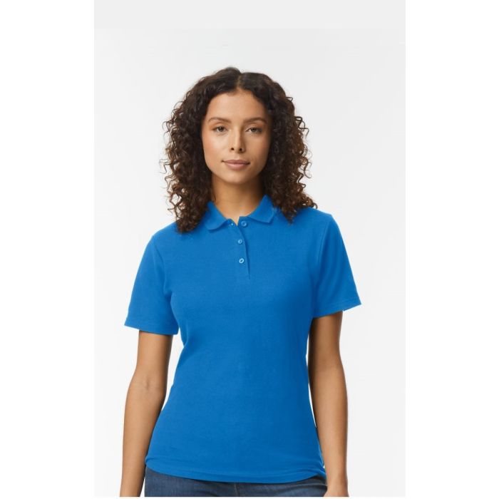 Gildan 64800L - Softstyle® Women's Pique Polo (G648L) main product photo