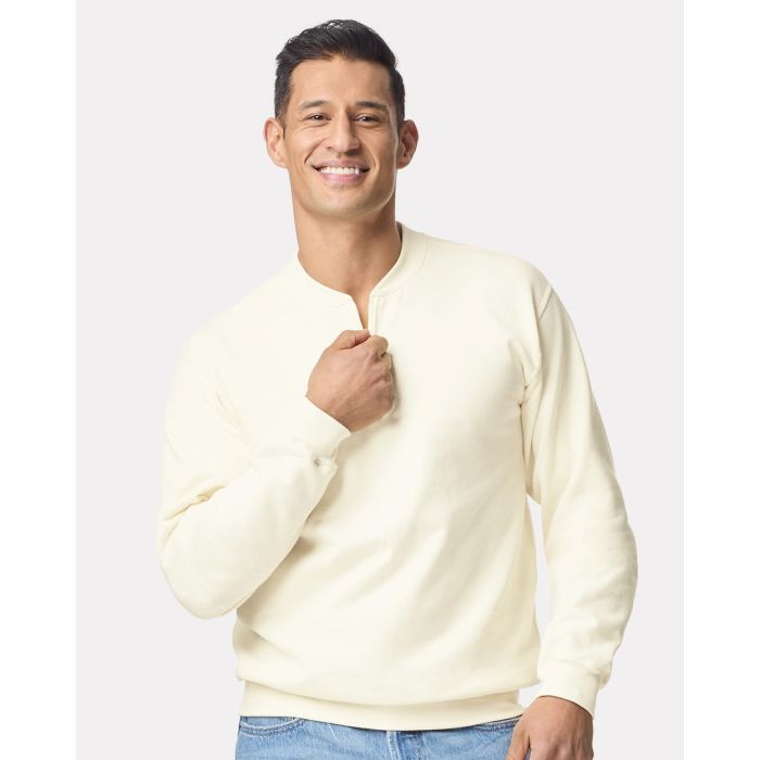 Gildan SF008 - Softstyle® Midweight 1/4 Zip Sweatshirt main product photo