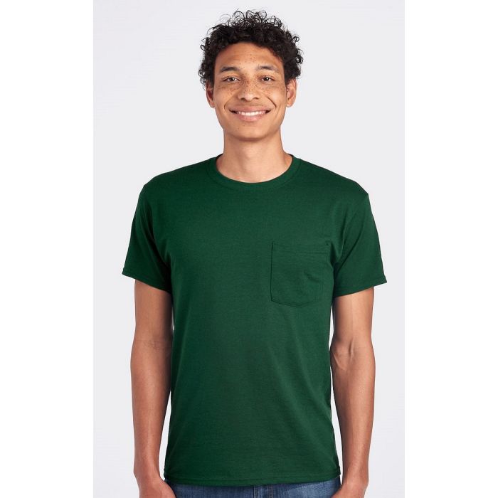 JERZEES 29MPR - Dri-Power® 50/50 T-Shirt with a Pocket main product photo