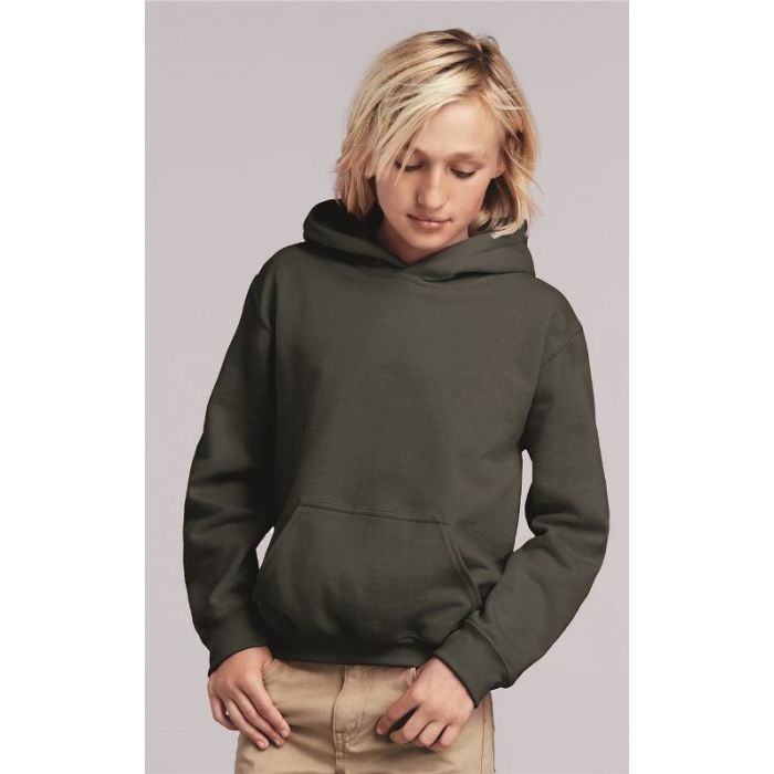 Gildan 18500B - Youth Heavyblend Hooded Sweatshirt (G185B) main product photo