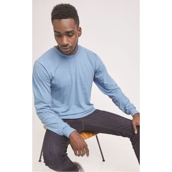 American Apparel 2007 - Unisex Fine Jersey Long Sleeve T-shirt main product photo