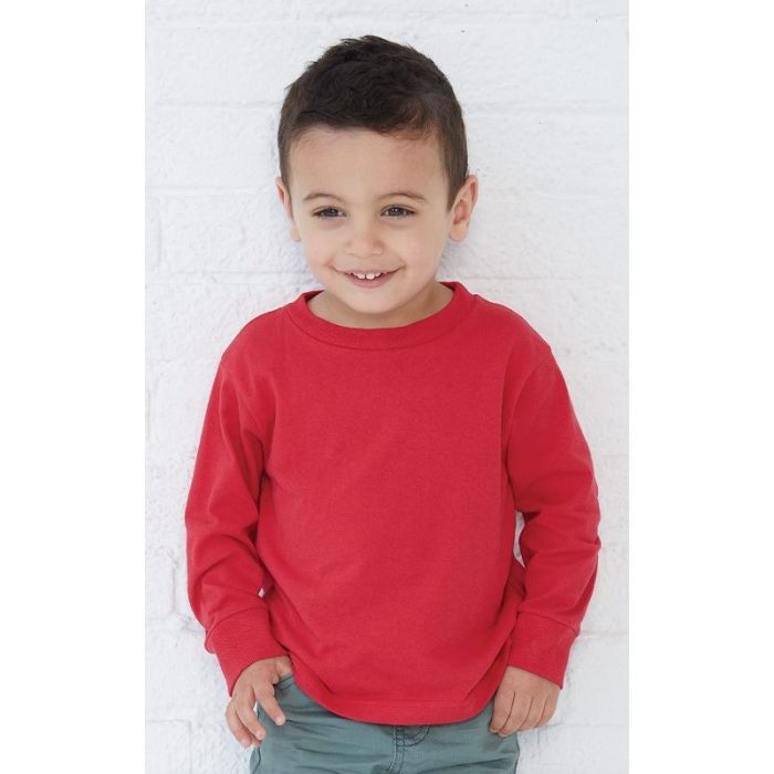 Rabbit Skins 3311 - Toddler Long Sleeve Cotton T-Shirt main product photo